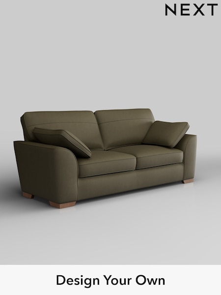 Turin Leather/Moss Green Stamford Leather (H37370) | £2,075