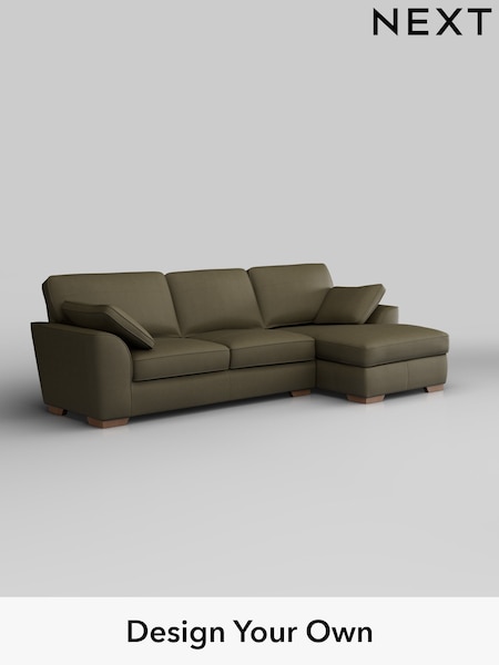 Turin Leather/Moss Green Stamford Leather (H37370) | £2,650