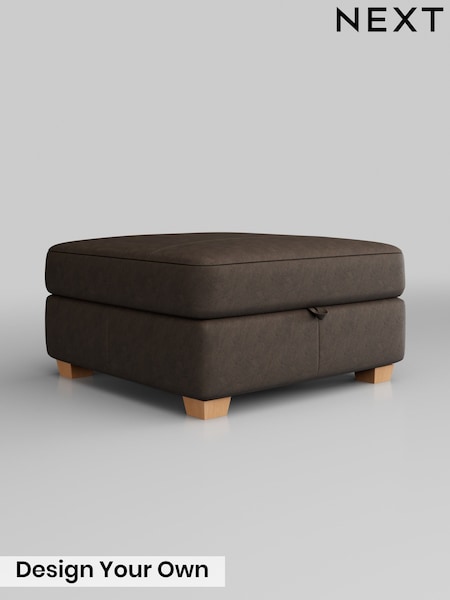 Antiqued Leather/Dark Brown Heath Highback Leather (H37371) | £599