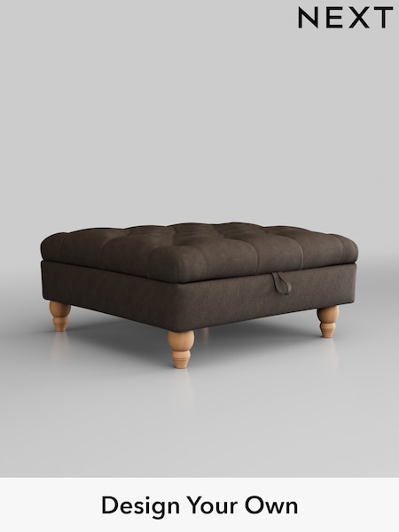 Antiqued Leather/Dark Brown Gosford Leather Deep Sit (H37372) | £975