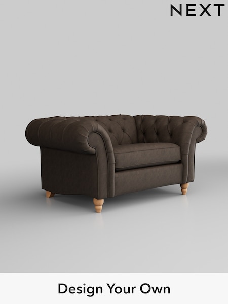 Antiqued Leather/Dark Brown Gosford Leather Deep Sit (H37372) | £2,275