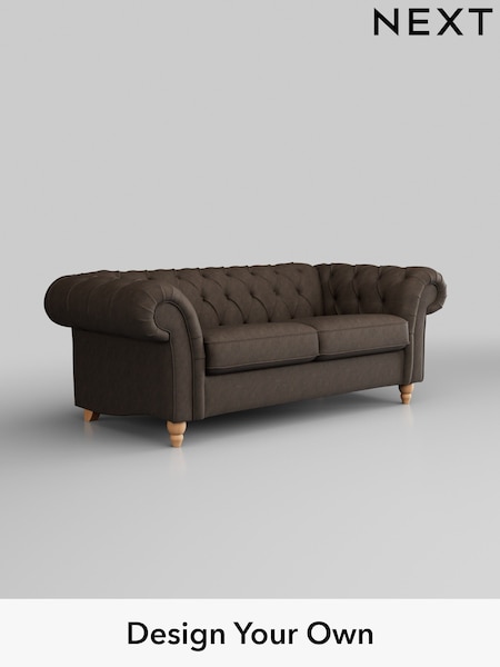 Antiqued Leather/Dark Brown Gosford Leather Deep Sit (H37372) | £2,625