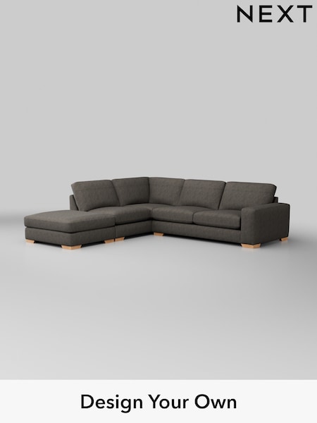Antiqued Leather/Grey Houghton Leather Deep Sit (H37376) | £4,250