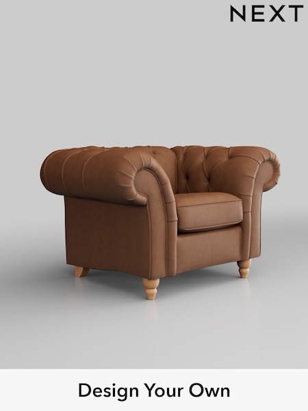 Turin Leather/Tan Brown Gosford Leather Deep Sit (H37378) | £2,075