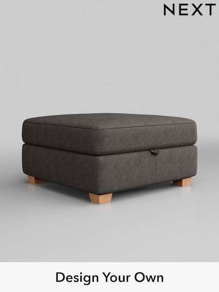 Antiqued Leather/Grey Heath Highback Leather (H37380) | £599