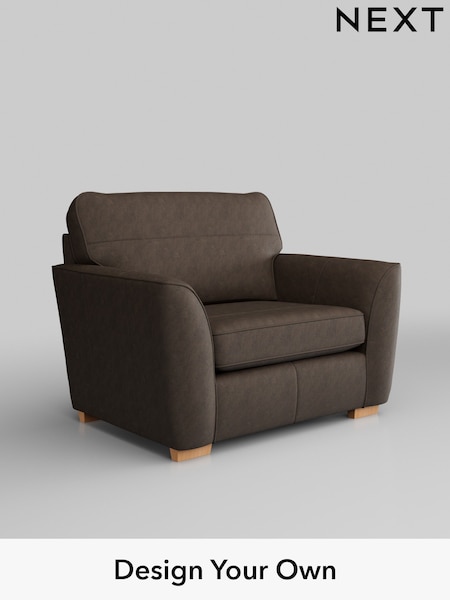 Antiqued Leather/Dark Brown Malvern Leather (H37381) | £1,325
