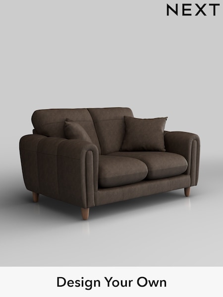 Antiqued Leather/Dark Brown Odella Leather (H37382) | £1,999