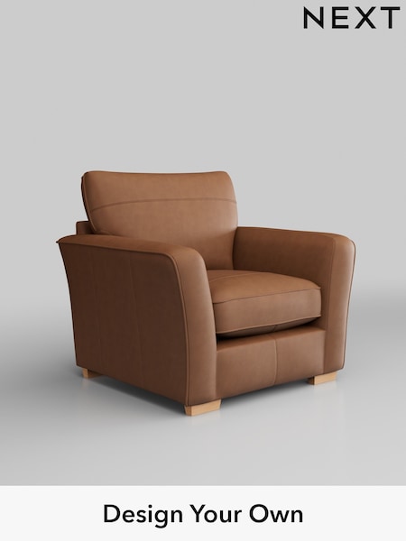 Turin Leather/Tan Brown Heath Highback Leather (H37384) | £1,450