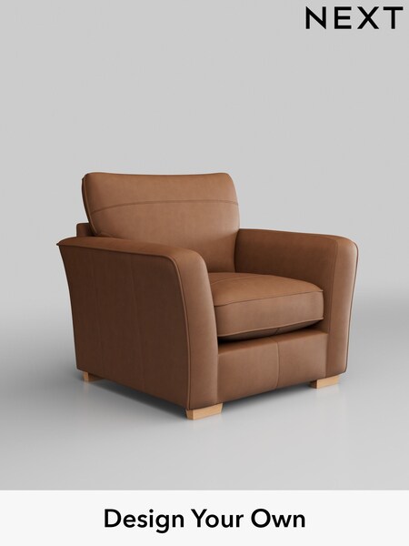 Turin Leather/Tan Brown Heath Highback Leather (H37384) | £1,450
