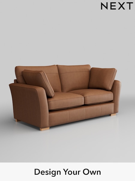 Turin Leather/Tan Brown Heath Highback Leather (H37384) | £2,050