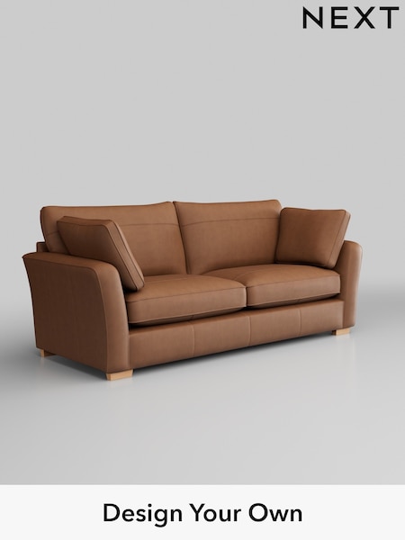 Turin Leather/Tan Brown Heath Highback Leather (H37384) | £2,150