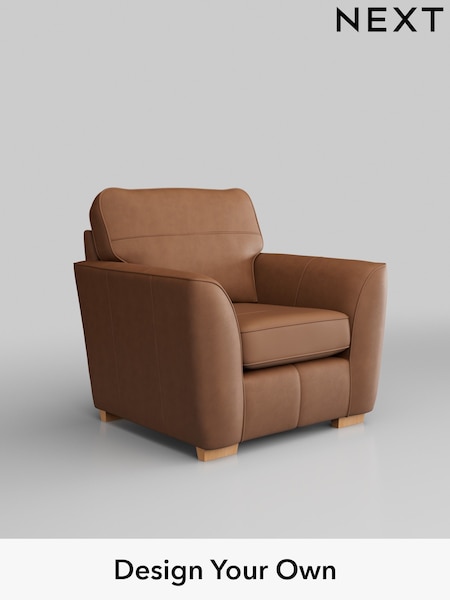 Turin Leather/Tan Brown Malvern Leather (H37385) | £1,125