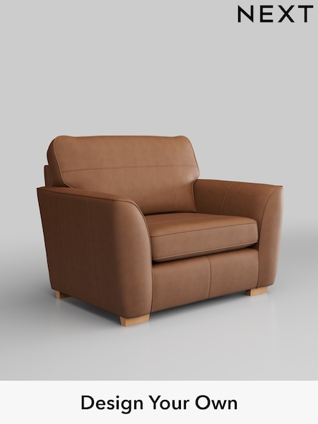 Turin Leather/Tan Brown Malvern Leather (H37385) | £1,225
