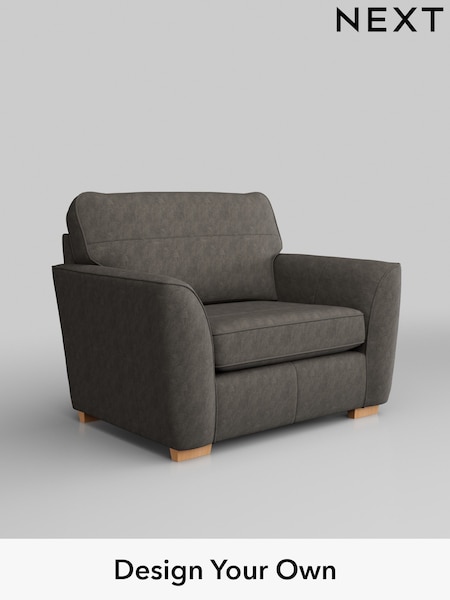 Antiqued Leather/Grey Malvern Leather (H37386) | £1,325
