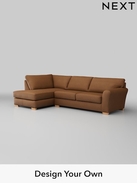 Antiqued Leather/Light Tan Brown Michigan Leather (H37388) | £2,650