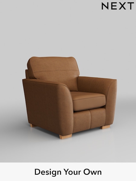 Antiqued Leather/Light Tan Brown Malvern Leather (H37389) | £1,225