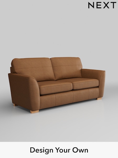 Antiqued Leather/Light Tan Brown Malvern Leather (H37389) | £1,825