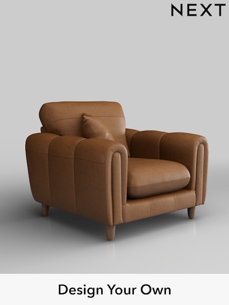 Antiqued Leather/Light Tan Brown Odella Leather (H37390) | £1,599