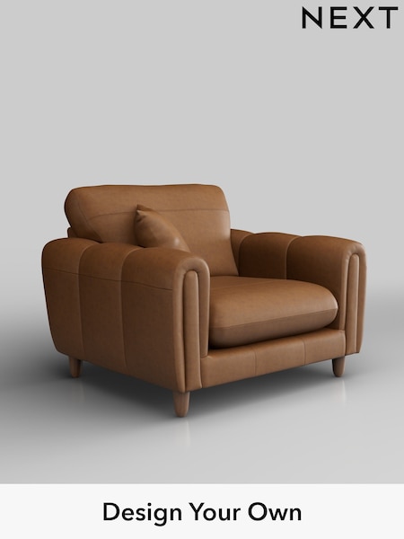 Antiqued Leather/Light Tan Brown Odella Leather (H37390) | £1,699