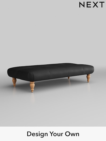 Columbia/Black Erin Buttoned Back Leather Deep Sit (H37392) | £499
