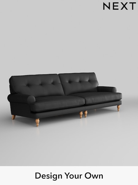 Columbia/Black Erin Buttoned Back Leather Deep Sit (H37392) | £2,099