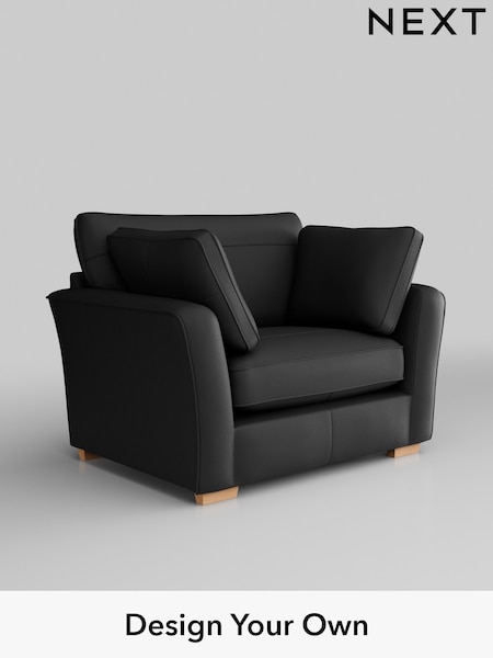 Columbia/Black Heath Highback Leather (H37396) | £1,450