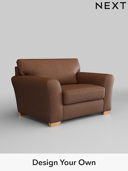 Rustic Leather/Light Brown Michigan Leather (H37416) | £1,225