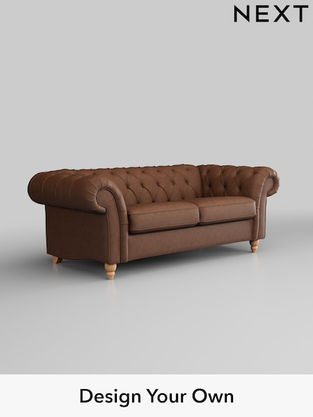 Rustic Leather/Light Brown Gosford Leather Deep Sit (H37418) | £2,525