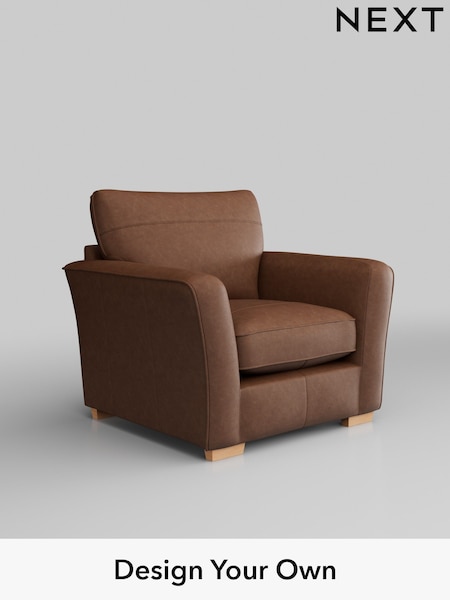 Rustic Leather/Light Brown Heath Highback Leather (H37419) | £1,450