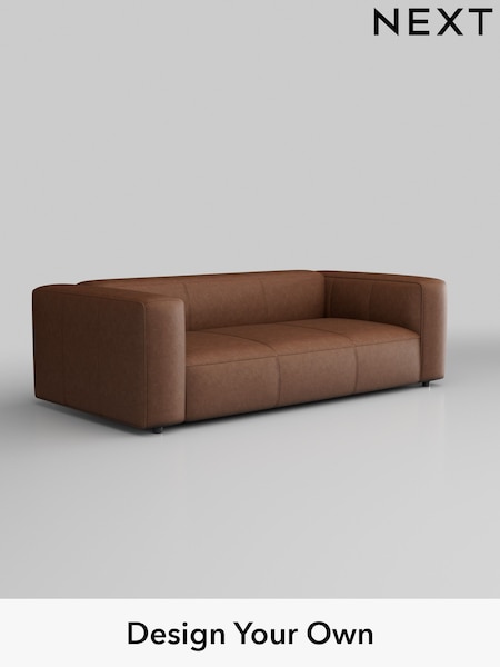 Rustic Leather/Light Brown Jefferson Leather (H37422) | £2,125