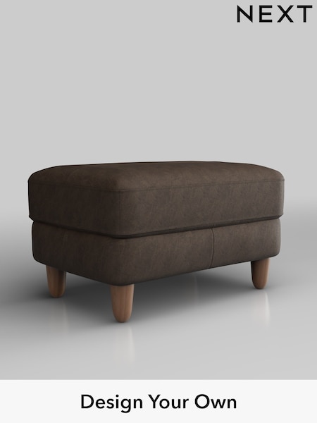 Antiqued Leather/Dark Brown Campbell Leather (H37423) | £599
