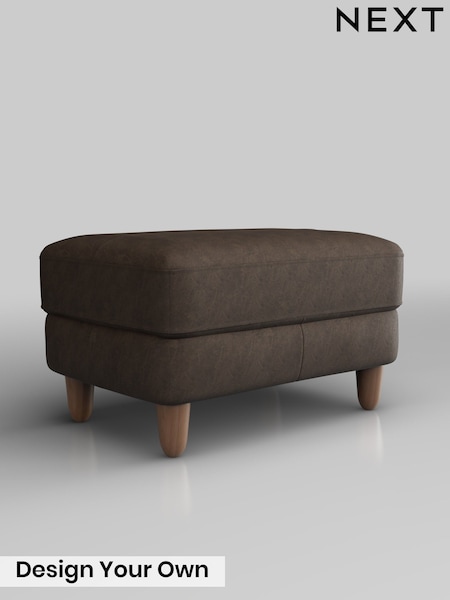 Antiqued Leather/Dark Brown Campbell Leather (H37423) | £599