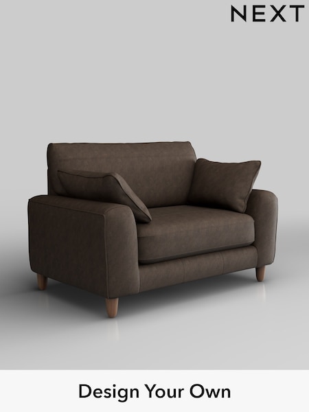 Antiqued Leather/Dark Brown Campbell Leather (H37423) | £1,599