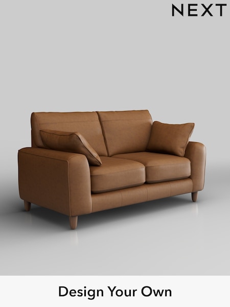 Antiqued Leather/Light Tan Brown Campbell Leather (H37425) | £1,899