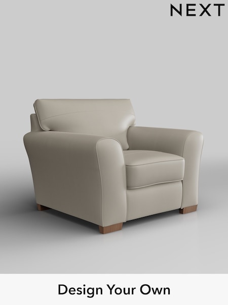 Columbia/Silver Grey Michigan Leather (H37437) | £1,025
