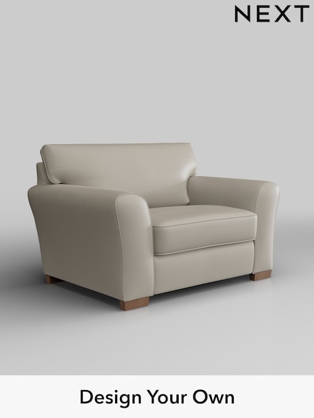 Columbia/Silver Grey Michigan Leather (H37437) | £1,125