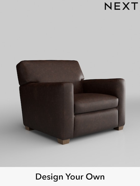 Vintaged/Dark Brown Darwin Leather (H37444) | £950