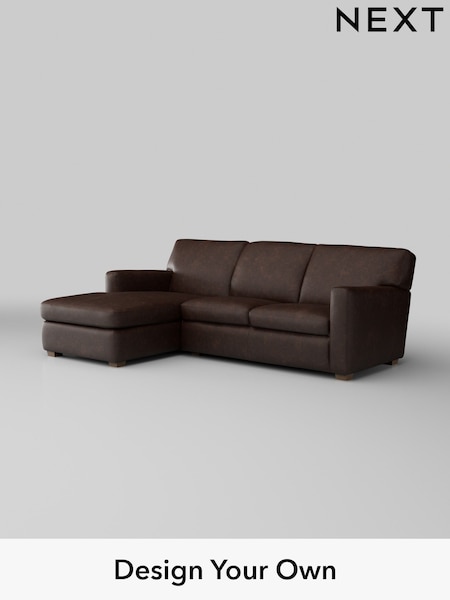 Vintaged/Dark Brown Darwin Leather (H37444) | £2,325