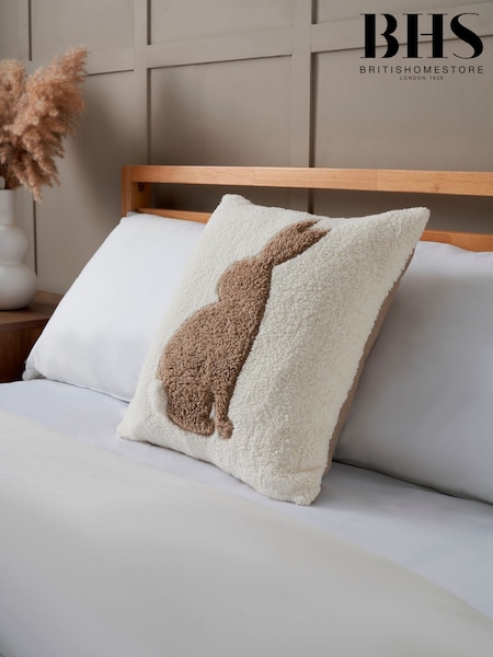 BHS Tufted Bunny Cushion (H37486) | £18