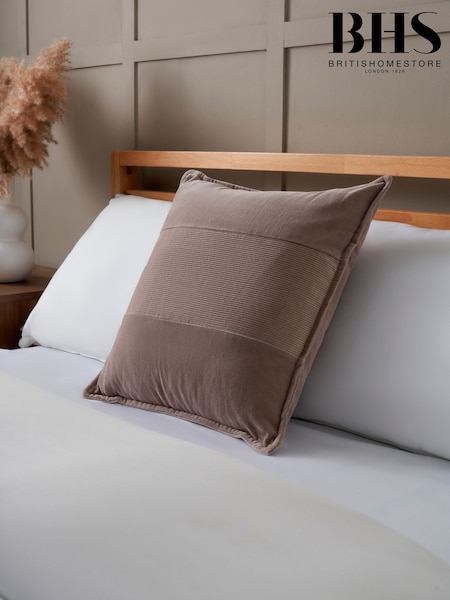 BHS Cord Panel Cushion (H37489) | £17