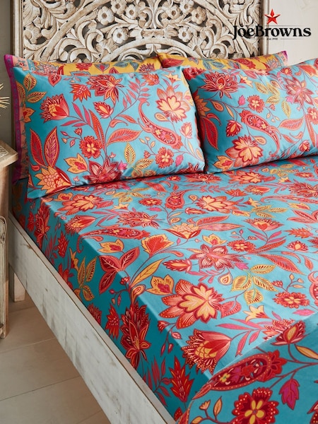 Joe Browns Ochre Joe Browns Ochre Border Print Fitted Sheets and (H37719) | £23 - £35