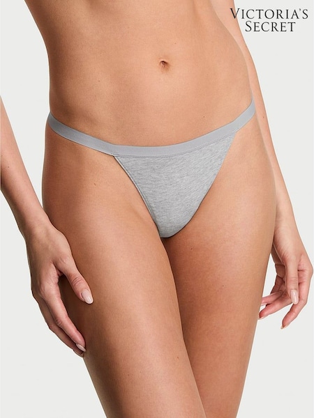 Victoria's Secret Medium Heather Grey G String Knickers (H37780) | £9