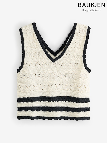 Baukjen Cream Apryl Ecotec Vest (H39026) | £99