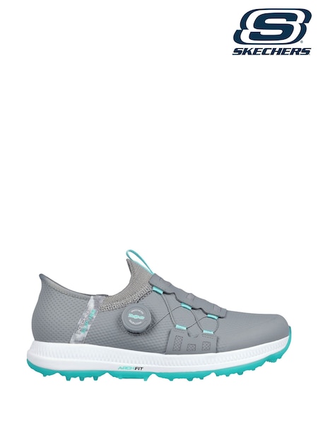 Skechers Grey GO GOLF Elite 5 Slip In Golf Shoes (H39078) | £140