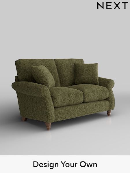 Chunky Chenille/Dark Moss Green Ashford Relaxed Sit (H39213) | £1,225