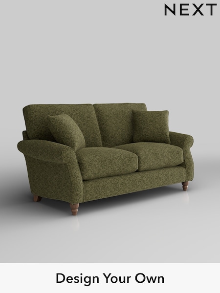 Chunky Chenille/Dark Moss Green Ashford Relaxed Sit (H39213) | £1,325