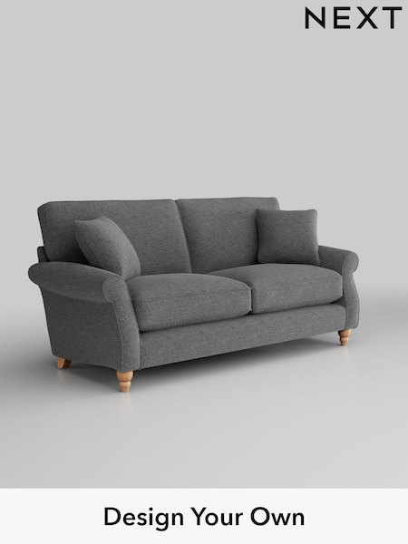 Chunky Chenille/Dark Grey Ashford Relaxed Sit (H39214) | £1,425