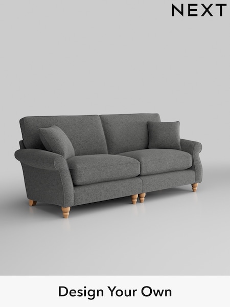 Chunky Chenille/Dark Grey Ashford Relaxed Sit (H39214) | £1,525