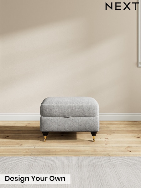 Chunky Boucle Easy Clean/Light Grey Ashford Relaxed Sit (H39215) | £499