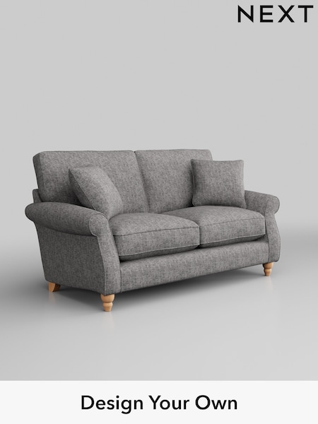 Chunky Boucle Easy Clean/Light Grey Ashford Relaxed Sit (H39215) | £1,325